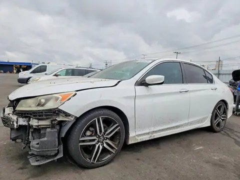 1HGCR2F51GA073238 — 2016 Honda Accord, Передняя часть (Front End), фото до ремонта