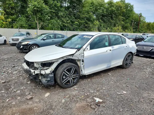 1HGCR2F50GA189708 Honda Accord 2016 — повреждение Передняя часть, фото до ремонта