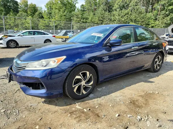 1HGCR2F35GA210647 — 2016 Honda Accord, Передняя часть (Front End), фото до ремонта