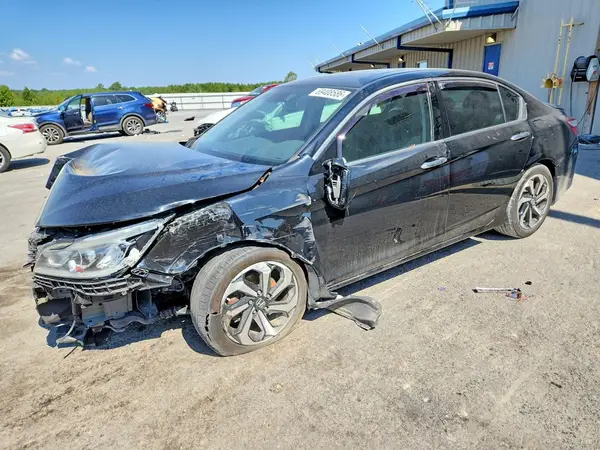 1HGCR3F05GA008385 — 2016 Honda Accord, Передняя часть (Front End), фото до ремонта