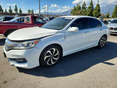 1HGCR2F70GA147539 — 2016 Honda Accord, Передняя часть (Front End), фото до ремонта