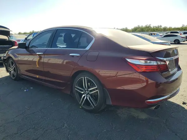 1HGCR2F59GA227078 — 2016 Honda Accord, фото 2 с аукциона Copart, Передняя часть
