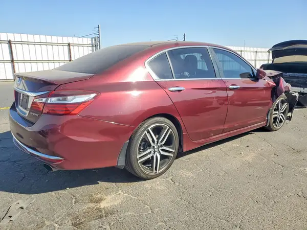 1HGCR2F59GA227078 — 2016 Honda Accord, фото 3 с аукциона Copart, Передняя часть