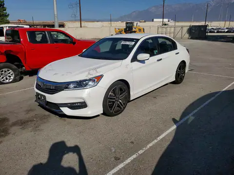 1HGCR2F57GA056962 — 2016 Honda Accord, Задняя часть (Rear End), фото до ремонта