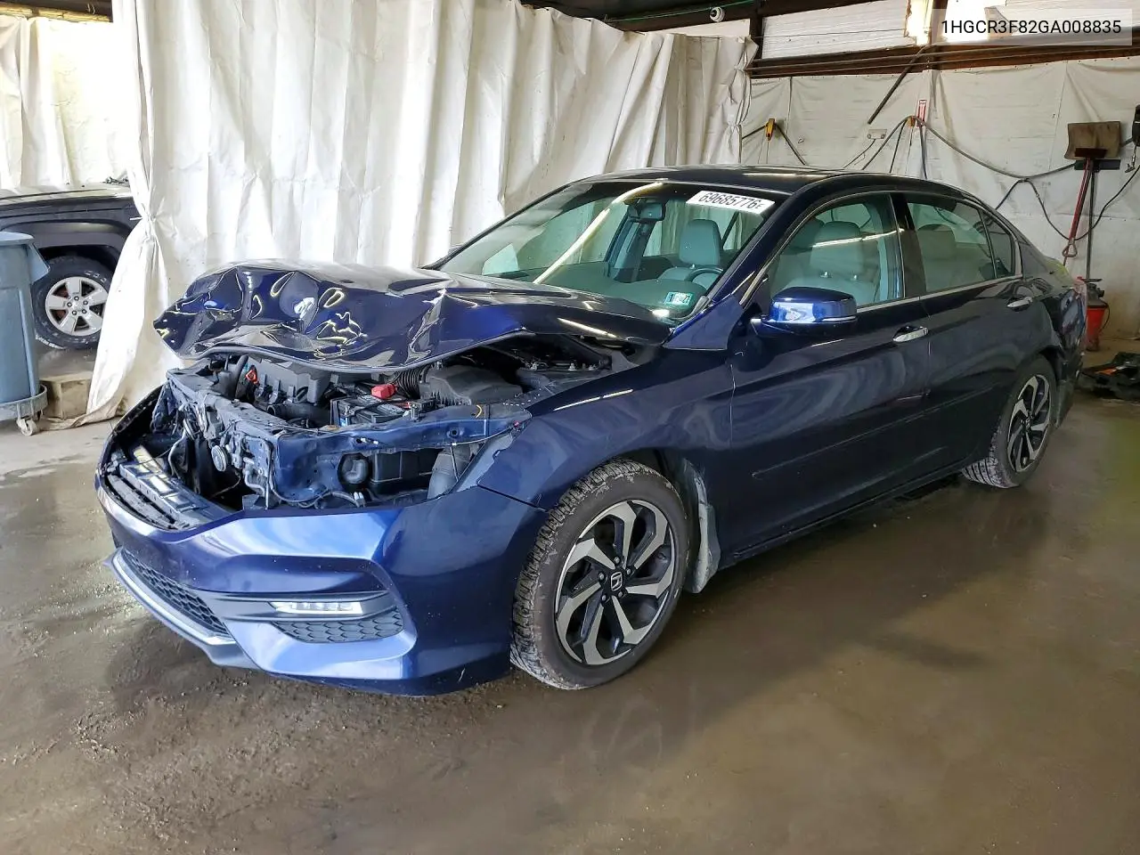 2016 Honda Accord Exl VIN 1HGCR3F82GA008835 фото 1