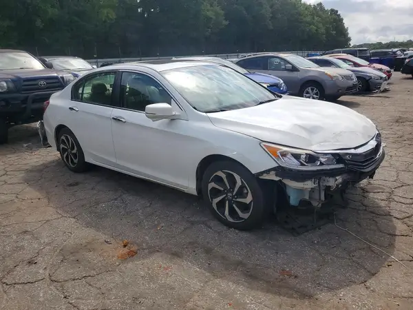 1HGCR2F96GA235044 — 2016 Honda Accord, фото 4 с аукциона Copart, Передняя часть