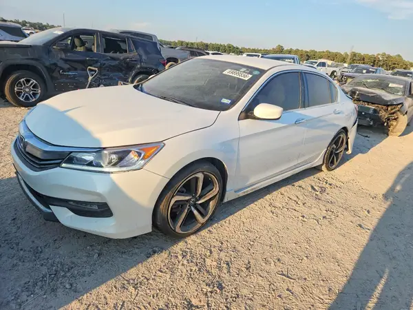 1HGCR2F56GA180494 — 2016 Honda Accord, Задняя часть (Rear End), фото до ремонта
