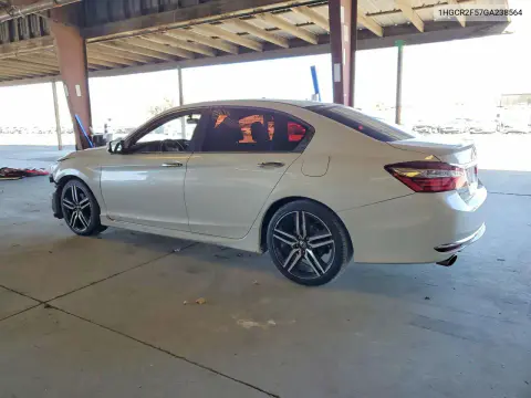 2016 Honda Accord Sport VIN 1HGCR2F57GA238564 фото 2