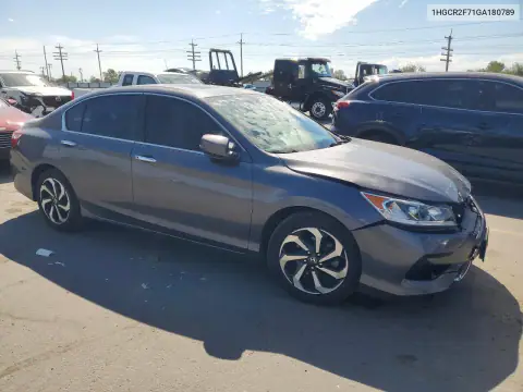 1HGCR2F71GA180789 — 2016 Honda Accord, фото 4 с аукциона Copart, Передняя часть