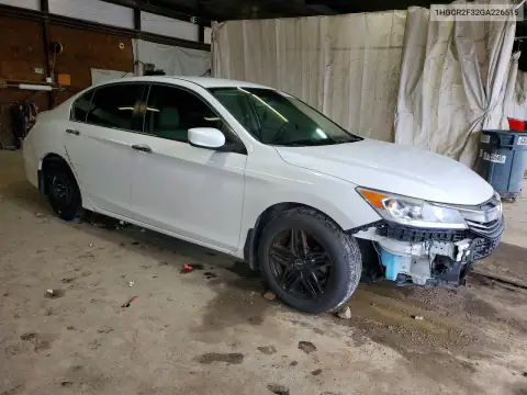 1HGCR2F32GA226515 — 2016 Honda Accord, фото 4 с аукциона Copart, Передняя часть