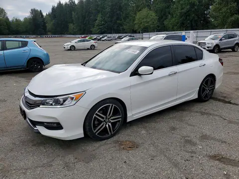 1HGCR2F55GA104863 — 2016 Honda Accord, Передняя часть (Front End), фото до ремонта