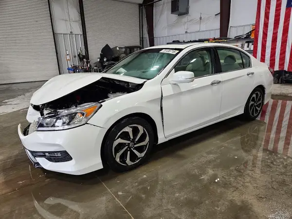 1HGCR2F87GA036446 — 2016 Honda Accord, Передняя часть (Front End), фото до ремонта