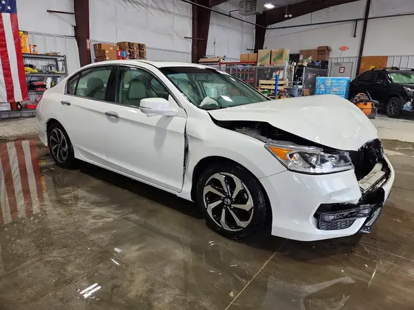 1HGCR2F87GA036446 — 2016 Honda Accord, фото 4 с аукциона Copart, Передняя часть