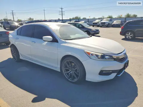 2016 Honda Accord Sport VIN 1HGCR2F52GA206539 фото 4