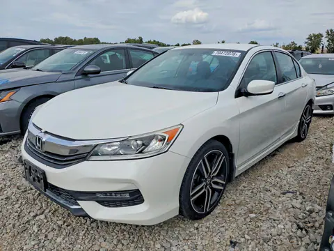 1HGCR2F52GA027370 — 2016 Honda Accord, Передняя часть (Front End), фото до ремонта