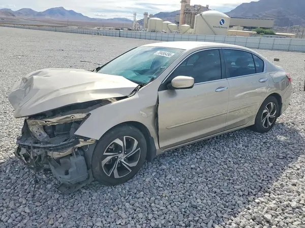 1HGCR2F30GA159879 — 2016 Honda Accord, Передняя часть (Front End), фото до ремонта
