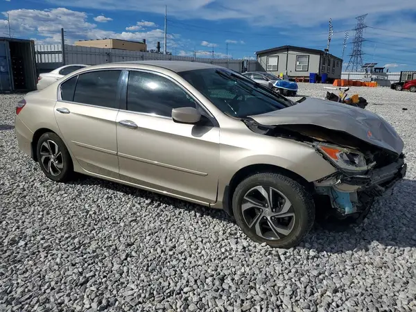 1HGCR2F30GA159879 — 2016 Honda Accord, фото 4 с аукциона Copart, Передняя часть