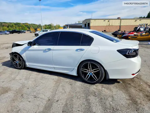 2016 Honda Accord Sport VIN 1HGCR2F55GA230074 фото 2