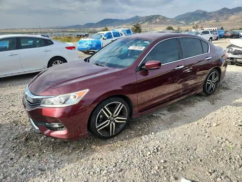 1HGCR2F5XGA192227 — 2016 Honda Accord, Боковая часть (Side), фото до ремонта