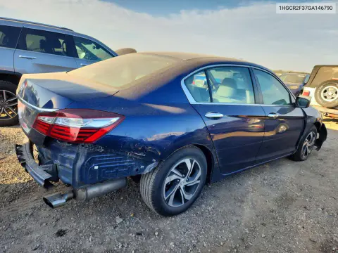 2016 Honda Accord Lx VIN 1HGCR2F37GA146790 фото 3
