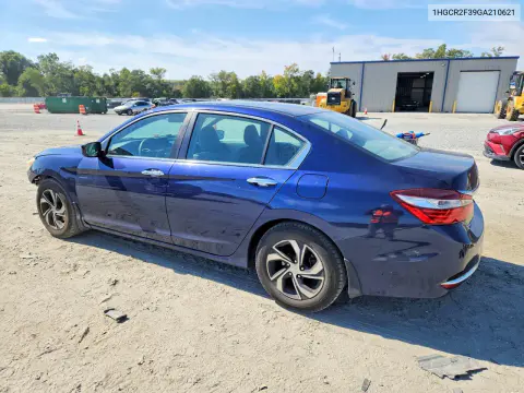 2016 Honda Accord Lx VIN 1HGCR2F39GA210621 фото 2