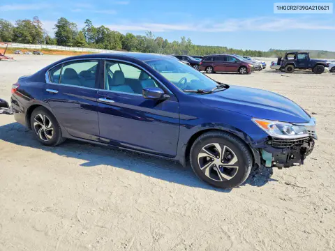 2016 Honda Accord Lx VIN 1HGCR2F39GA210621 фото 4