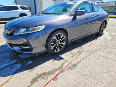1HGCT1B8XGA003037 — 2016 Honda Accord, Задняя часть, фото до ремонта