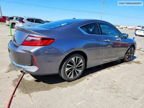 2016 Honda Accord Exl VIN 1HGCT1B8XGA003037 фото 3