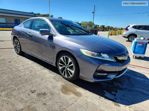 2016 Honda Accord Exl VIN 1HGCT1B8XGA003037 фото 4
