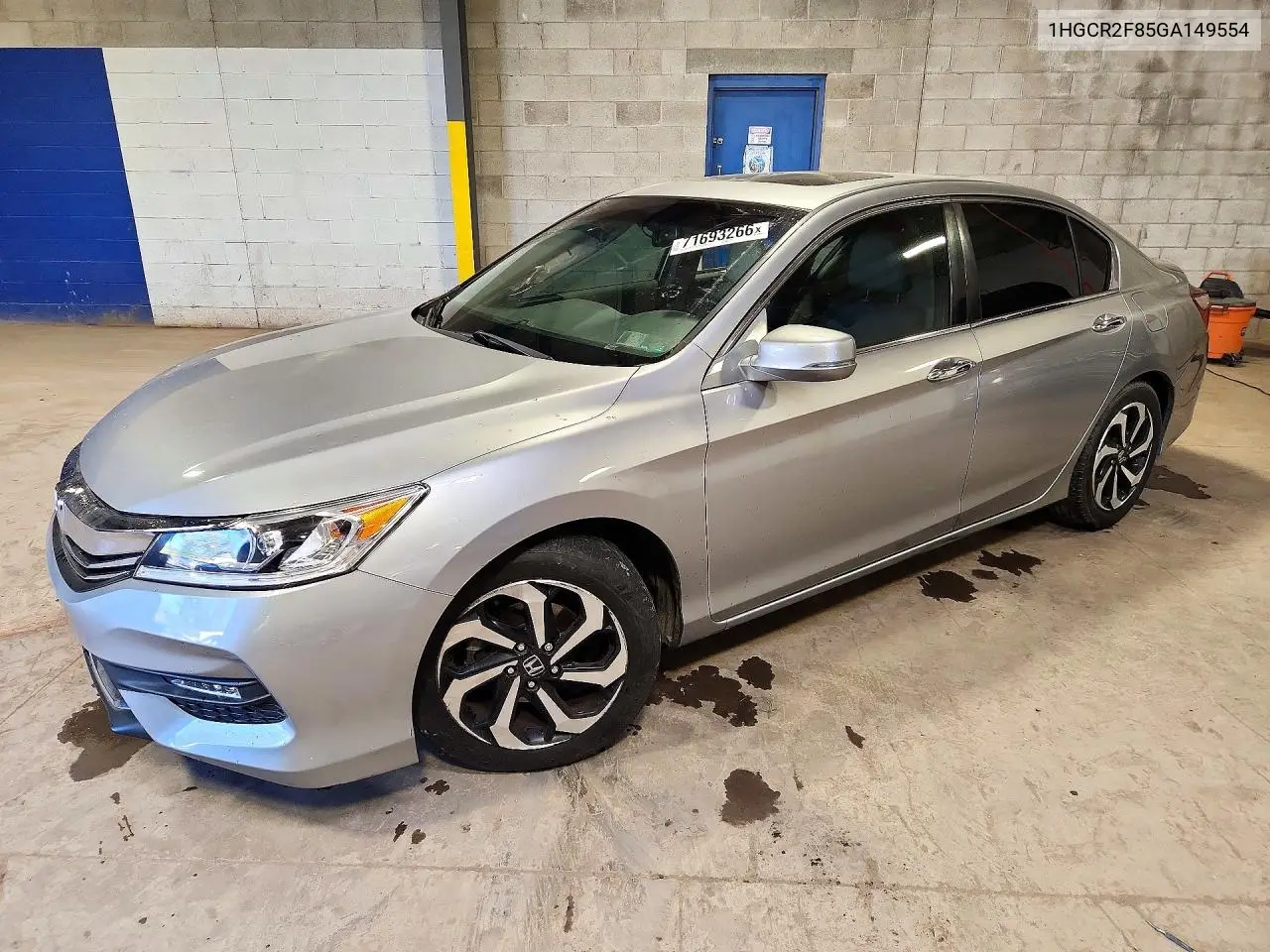 2016 Honda Accord Exl VIN 1HGCR2F85GA149554 фото 1