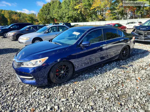 1HGCR2F34GA126917 — 2016 Honda Accord, Мелкие вмятины и царапины, фото до ремонта