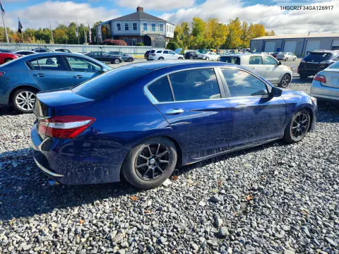 2016 Honda Accord Lx VIN 1HGCR2F34GA126917 фото 3