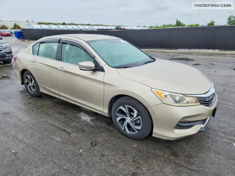 2016 Honda Accord Lx VIN 1HGCR2F39GA123088 фото 4