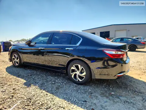 1HGCR2F34GA131258 — 2016 Honda Accord, фото 2 с аукциона Copart, Передняя часть