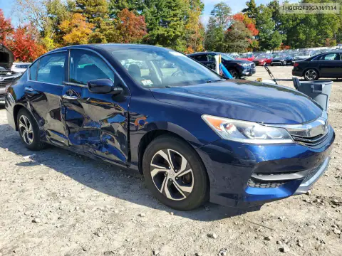 1HGCR2F39GA161114 — 2016 Honda Accord, фото 4 с аукциона Copart, Сторона