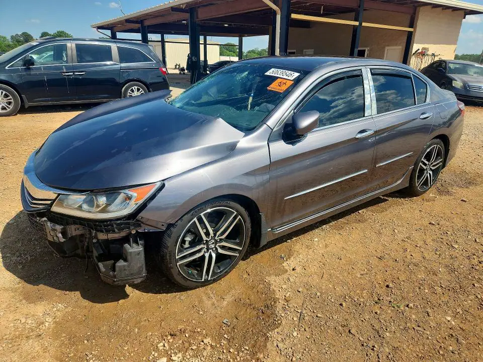 1HGCR2F52HA214027 Honda Accord 2017 — повреждение Передняя часть, фото до ремонта