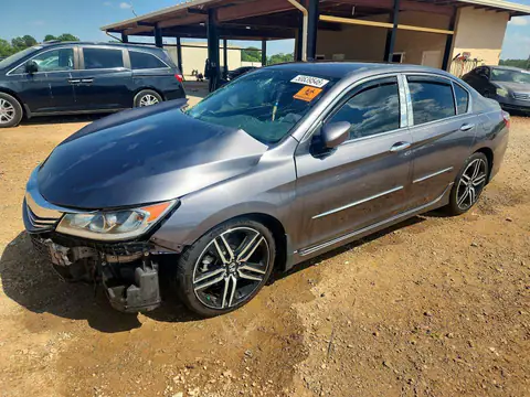 1HGCR2F52HA214027 — 2017 Honda Accord, Передняя часть (Front End), фото до ремонта