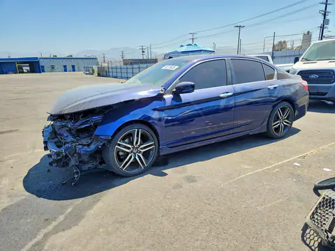 1HGCR2F11HA240521 — 2017 Honda Accord, Передняя часть (Front End), фото до ремонта