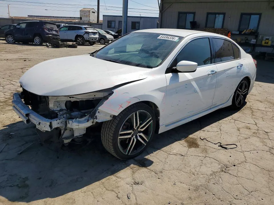2017 Honda Accord VIN 1HGCR2F57HA308162 фото 1