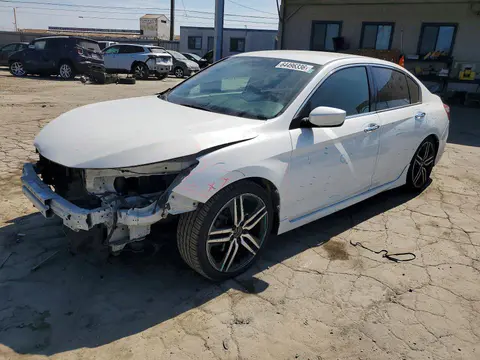 1HGCR2F57HA308162 — 2017 Honda Accord, Передняя часть (Front End), фото до ремонта