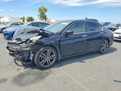 1HGCR2F69HA081663 — 2017 Honda Accord, Передняя часть (Front End), фото до ремонта