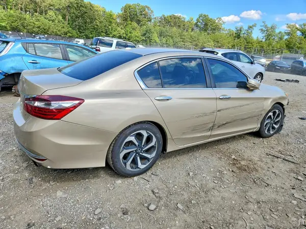 1HGCR2F74HA051009 — 2017 Honda Accord, фото 3 с аукциона Copart, Боковая часть