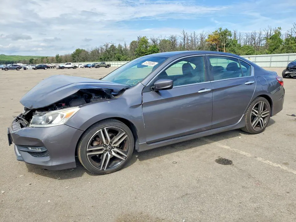 2017 HONDA ACCORD VIN 1HGCR2F55HA307785 фото 1
