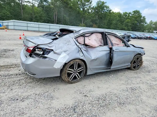 1HGCR2F52HA292095 — 2017 Honda Accord, фото 3 с аукциона Copart, Повреждения со всех сторон