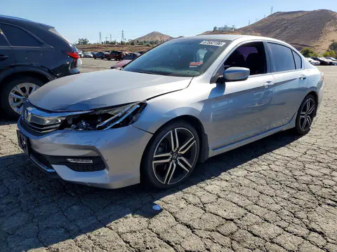 1HGCR2F5XHA101068 — 2017 Honda Accord, Передняя часть (Front End), фото до ремонта