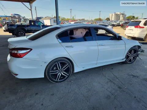 2017 Honda Accord Sport VIN 1HGCR2F56HA156438 фото 3