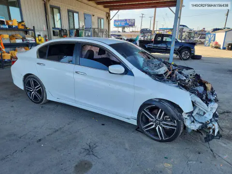 2017 Honda Accord Sport VIN 1HGCR2F56HA156438 фото 4
