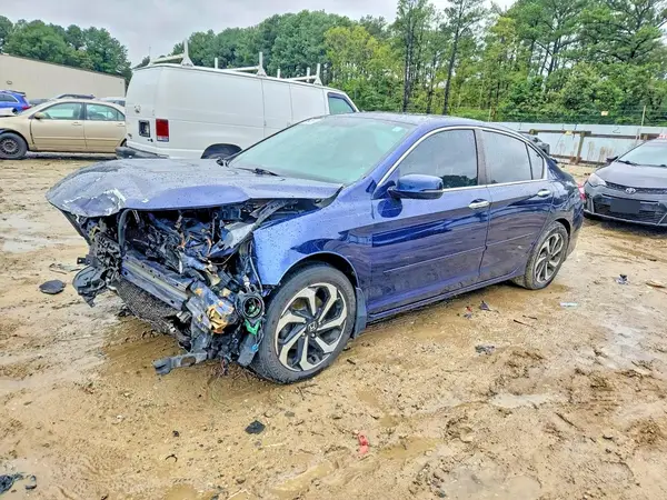 1HGCR2F82HA212143 — 2017 Honda Accord, Передняя часть (Front End), фото до ремонта