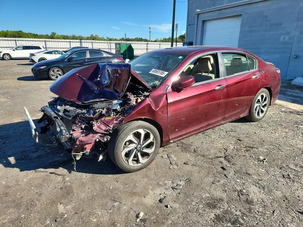 1HGCR2F7XHA219476 — 2017 Honda Accord, Передняя часть (Front End), фото до ремонта