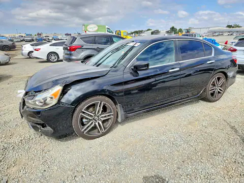 1HGCR2F56HA039278 — 2017 Honda Accord, Передняя часть (Front End), фото до ремонта
